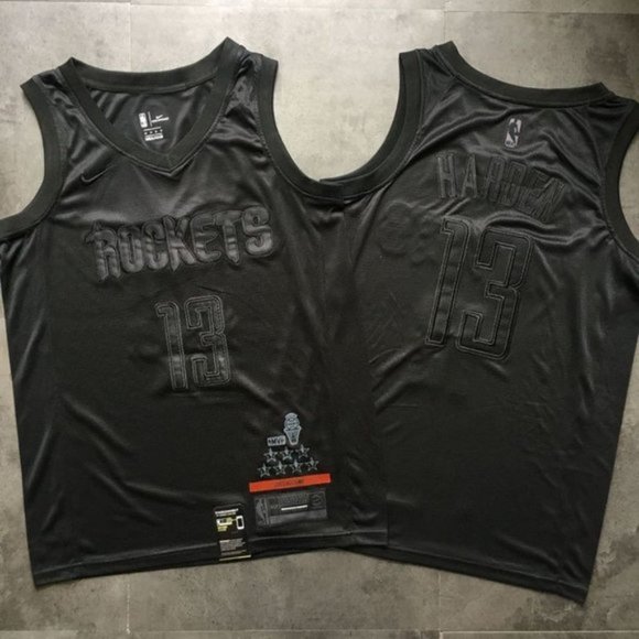 harden black jersey
